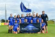 30 July 2019; The Europe Rovers Native Born Camogie squad during the Renault GAA World Games 2019 Day 2 at WIT Arena, Carriganore, Co. Waterford United. Photo by Piaras Ó Mídheach/Sportsfile