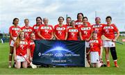 30 July 2019; The Ottawa/ Montreal/Toronto/Halifax Native Born Camogie squad during the Renault GAA World Games 2019 Day 2 at WIT Arena, Carriganore, Co. Waterford United. Photo by Piaras Ó Mídheach/Sportsfile
