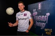 1 August 2019; Conor McManus of Clontibret O’Neills and Monaghan at the launch of the new dual-player feature of AIB’s online video game, The Toughest Journey. Previously restricted to playing as a single user, ‘Battle Mode’ will allow game players to go head-to-head in real time. For the second year, AIB have brought back their retro style video game, The Toughest Journey, that brings to life the challenges players face throughout their careers from Club to County in the journey to the All-Ireland Final. For exclusive content and to see why AIB is backing Club and County follow us @AIB_GAA on Twitter, Instagram, Snapchat, Facebook and AIB.ie/GAA and to play the game visit www.thetoughestjourneygame.com. Photo by Sam Barnes/Sportsfile