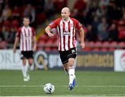 29 July 2019; Grant Gillespie of Derry City during the SSE Airtricity League Premier Division match between Derry City and Waterford United at Ryan McBride Brandywell Stadium in Derry.  Photo by Oliver McVeigh/Sportsfile