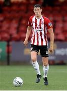 29 July 2019; Eoin Toal of Derry City during the SSE Airtricity League Premier Division match between Derry City and Waterford United at Ryan McBride Brandywell Stadium in Derry.  Photo by Oliver McVeigh/Sportsfile