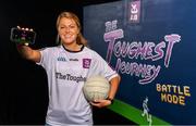 1 August 2019; Sarah Rowe of Kilmoremoy and Mayo in attendance at the launch of the new dual-player feature of AIB’s online video game, The Toughest Journey. Previously restricted to playing as a single user, ‘Battle Mode’ will allow game players to go head-to-head in real time. For the second year, AIB have brought back their retro style video game, The Toughest Journey, that brings to life the challenges players face throughout their careers from Club to County in the journey to the All-Ireland Final. For exclusive content and to see why AIB is backing Club and County follow us @AIB_GAA on Twitter, Instagram, Snapchat, Facebook and AIB.ie/GAA and to play the game visit www.thetoughestjourneygame.com. Photo by Sam Barnes/Sportsfile