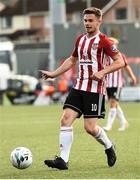 29 July 2019; Michael McCrudden of Derry City during the SSE Airtricity League Premier Division match between Derry City and Waterford United at Ryan McBride Brandywell Stadium in Derry.  Photo by Oliver McVeigh/Sportsfile