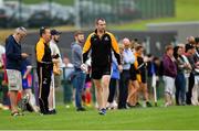 1 August 2019; Middle East manager Tom O'Meara looks on during the the Irish Born Hurling Cup semi-final game against New York during the Renault GAA World Games 2019 Day 4 at WIT Arena, Carriganore, Co. Waterford. Photo by Piaras Ó Mídheach/Sportsfile