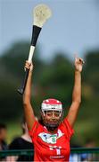 1 August 2019; Morgane Moreau of Canada warms up before the Native Born Camogie game against Europe Rovers during the Renault GAA World Games 2019 Day 4 at WIT Arena, Carriganore, Co. Waterford United. Photo by Piaras Ó Mídheach/Sportsfile