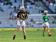 27 July 2019; Alannah Firman, Murrintown NS, Murrintown, Wexford, representing Kilkenny, during the INTO Cumann na mBunscol GAA Respect Exhibition Go Games at the GAA Hurling All-Ireland Senior Championship Semi-Final match between Limerick and Kilkenny at Croke Park in Dublin. Photo by Ray McManus/Sportsfile