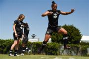 1 August 2019; Rianna Jarrett during a Republic of Ireland women's team training session at Dignity Health Sports Park in Carson, California, USA. Photo by Cody Glenn/Sportsfile