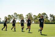 1 August 2019; A general view during Republic of Ireland women's team training session at Dignity Health Sports Park in Carson, California, USA. Photo by Cody Glenn/Sportsfile