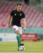 28 July 2019; Joel Coustrain of Cork City prior to the SSE Airtricity League Premier Division match between Cork City and Shamrock Rovers at Turners Cross in Cork. Photo by Ben McShane/Sportsfile