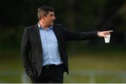 2 August 2019; Derry City manager Declan Devine ahead of the SSE Airtricity League Premier Division match between UCD and Derry City at the UCD Bowl in Belfield, Dublin. Photo by Ramsey Cardy/Sportsfile