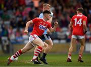 3 August 2019; Blake Murphy of Cork celebrates after scoring his side's first goal during the EirGrid GAA Football All-Ireland U20 Championship Final match between Cork and Dublin at O’Moore Park in Portlaoise, Laois. Photo by Harry Murphy/Sportsfile