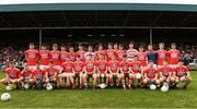 3 August 2019; The Cork squad before the EirGrid GAA Football All-Ireland U20 Championship Final match between Cork and Dublin at O’Moore Park in Portlaoise, Laois. Photo by Matt Browne/Sportsfile