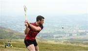3 August 2019; Tadhg Haran of Galway during the 2019 M. Donnelly GAA All-Ireland Poc Fada Finals at Annaverna Mountain in the Cooley Peninsula, Ravensdale, Co Louth. Photo by David Fitzgerald/Sportsfile