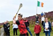 3 August 2019; Eventual senior hurling winner Cillian Kiely during the 2019 M. Donnelly GAA All-Ireland Poc Fada Finals at Annaverna Mountain in the Cooley Peninsula, Ravensdale, Co Louth. Photo by Piaras Ó Mídheach/Sportsfile