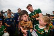 3 August 2019; Tommy Walsh of Kerry with supporters following the GAA Football All-Ireland Senior Championship Quarter-Final Group 1 Phase 3 match between Meath and Kerry at Páirc Tailteann in Navan, Meath. Photo by Stephen McCarthy/Sportsfile