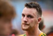 3 August 2019; A dejected Leo McLoone of Donegal after the GAA Football All-Ireland Senior Championship Quarter-Final Group 1 Phase 3 match between Mayo and Donegal at Elvery’s MacHale Park in Castlebar, Mayo. Photo by Daire Brennan/Sportsfile