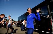 3 August 2019; USA's Alex Morgan arrives prior to the Women's International Friendly match between USA and Republic of Ireland at Rose Bowl in Pasadena, California, USA. Photo by Cody Glenn/Sportsfile
