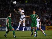 3 August 2019; Rose Lavelle of USA and Rianna Jarrett of Republic of Ireland during the Women's International Friendly match between USA and Republic of Ireland at Rose Bowl in Pasadena, California, USA. Photo by Cody Glenn/Sportsfile