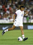 3 August 2019; Jessica McDonald of USA during the Women's International Friendly match between USA and Republic of Ireland at Rose Bowl in Pasadena, California, USA. Photo by Cody Glenn/Sportsfile