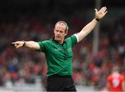 3 August 2019; Referee Johnny Murphy during the Bord Gáis GAA Hurling All-Ireland U20 Championship Semi-Final match between Kilkenny and Cork at O’Moore Park in Portlaoise, Laois. Photo by Matt Browne/Sportsfile