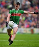 3 August 2019; Cillian O'Connor of Mayo during the GAA Football All-Ireland Senior Championship Quarter-Final Group 1 Phase 3 match between Mayo and Donegal at Elvery’s MacHale Park in Castlebar, Mayo. Photo by Brendan Moran/Sportsfile