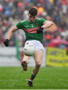 3 August 2019; Eoin O'Donoghue of Mayo during the GAA Football All-Ireland Senior Championship Quarter-Final Group 1 Phase 3 match between Mayo and Donegal at Elvery’s MacHale Park in Castlebar, Mayo. Photo by Brendan Moran/Sportsfile