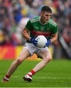 3 August 2019; James Carr of Mayo during the GAA Football All-Ireland Senior Championship Quarter-Final Group 1 Phase 3 match between Mayo and Donegal at Elvery’s MacHale Park in Castlebar, Mayo. Photo by Brendan Moran/Sportsfile