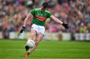 3 August 2019; Cillian O'Connor of Mayo during the GAA Football All-Ireland Senior Championship Quarter-Final Group 1 Phase 3 match between Mayo and Donegal at Elvery’s MacHale Park in Castlebar, Mayo. Photo by Brendan Moran/Sportsfile