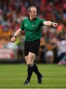 3 August 2019; Referee Johnny Murphy during the Bord Gáis GAA Hurling All-Ireland U20 Championship Semi-Final match between Kilkenny and Cork at O’Moore Park in Portlaoise, Laois. Photo by Harry Murphy/Sportsfile
