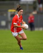 3 August 2019; Eimear Scally of Cork during the TG4 All-Ireland Ladies Football Senior Championship Quarter-Final match between Cork and Tyrone at Duggan Park in Ballinasloe, Galway. Photo by Ray McManus/Sportsfile