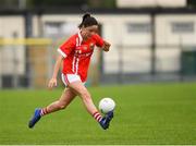 3 August 2019; Eimear Scally of Cork during the TG4 All-Ireland Ladies Football Senior Championship Quarter-Final match between Cork and Tyrone at Duggan Park in Ballinasloe, Galway. Photo by Ray McManus/Sportsfile