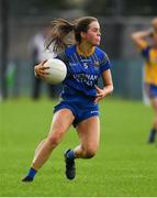 3 August 2019; Ciara Mulligan of Longford during the All-Ireland Ladies Football Minor B Final match between Longford and Roscommon at Duggan Park in Ballinasloe, Galway. Photo by Ray McManus/Sportsfile