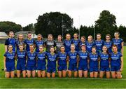 3 August 2019; The Longford squad before the All-Ireland Ladies Football Minor B Final match between Longford and Roscommon at Duggan Park in Ballinasloe, Galway. Photo by Ray McManus/Sportsfile