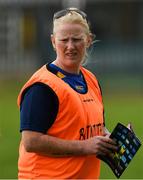 3 August 2019; Longford manager Carol Leonard Manning before the All-Ireland Ladies Football Minor B Final match between Longford and Roscommon at Duggan Park in Ballinasloe, Galway. Photo by Ray McManus/Sportsfile