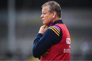 4 August 2019; Wexford manager MJ Reck during the Bord Gáis GAA Hurling All-Ireland U20 Championship Semi-Final match between Tipperary and Wexford at Nowlan Park in Kilkenny. Photo by David Fitzgerald/Sportsfile