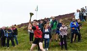 3 August 2019; Cathal Kiely of Offaly during the 2019 M. Donnelly GAA All-Ireland Poc Fada Finals at Annaverna Mountain in the Cooley Peninsula, Ravensdale, Co Louth. Photo by Piaras Ó Mídheach/Sportsfile