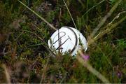 3 August 2019; The sliotar of Callum Quirke of Wexford during the 2019 M. Donnelly GAA All-Ireland Poc Fada Finals at Annaverna Mountain in the Cooley Peninsula, Ravensdale, Co Louth. Photo by Piaras Ó Mídheach/Sportsfile