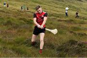 3 August 2019; Cathal Kiely of Offaly during the 2019 M. Donnelly GAA All-Ireland Poc Fada Finals at Annaverna Mountain in the Cooley Peninsula, Ravensdale, Co Louth. Photo by Piaras Ó Mídheach/Sportsfile