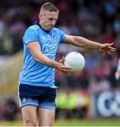 4 August 2019; Eoghan O'Gara of Dublin during the GAA Football All-Ireland Senior Championship Quarter-Final Group 2 Phase 3 match between Tyrone and Dublin at Healy Park in Omagh, Tyrone. Photo by Oliver McVeigh/Sportsfile