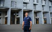5 August 2019; Dean Budd poses for a portrait following an Italy Rugby press conference at the University of Limerick in Limerick. Photo by David Fitzgerald/Sportsfile