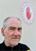 5 August 2019; Tyrone manager Mickey Harte poses for a portrait after a press conference at Tyrone Centre of Excellence in Garvaghy, Tyrone. Photo by Brendan Moran/Sportsfile