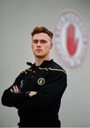 5 August 2019; Conor Meyler of Tyrone poses for a portrait after a press conference at Tyrone Centre of Excellence in Garvaghy, Tyrone. Photo by Brendan Moran/Sportsfile