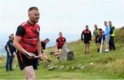 3 August 2019; Paddy McKillian of Tyrone during the 2019 M. Donnelly GAA All-Ireland Poc Fada Finals at Annaverna Mountain in the Cooley Peninsula, Ravensdale, Co Louth. Photo by Piaras Ó Mídheach/Sportsfile