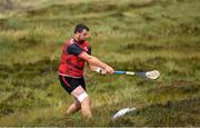 3 August 2019; Gareth Johnson of Down during the 2019 M. Donnelly GAA All-Ireland Poc Fada Finals at Annaverna Mountain in the Cooley Peninsula, Ravensdale, Co Louth. Photo by Piaras Ó Mídheach/Sportsfile