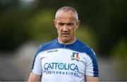 5 August 2019; Head coach Conor O'Shea during an Italy Rugby training session at the University of Limerick in Limerick. Photo by David Fitzgerald/Sportsfile