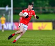 8 June 2019; Ciarán Downey of Louth during the GAA Football All-Ireland Senior Championship Round 1 match between Louth and Antrim at Gaelic Grounds in Drogheda, Louth. Photo by Ray McManus/Sportsfile