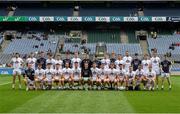 23 June 2019; The Kildare squad before the Leinster Junior Football Championship Final match between Meath and Kildare at Croke Park in Dublin. Photo by Ray McManus/Sportsfile