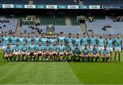23 June 2019; The Meath squad before the Leinster Junior Football Championship Final match between Meath and Kildare at Croke Park in Dublin. Photo by Ray McManus/Sportsfile