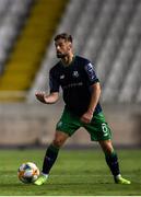 1 August 2019; Greg Bolger of Shamrock Rovers during the UEFA Europa League 2nd Qualifying Round 2nd Leg match between Apollon Limassol and Shamrock Rovers at the GSP Stadium in Nicosia, Cyprus. Photo by Harry Murphy/Sportsfile