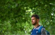 6 August 2019; Jean Kleyn arrives for Ireland Rugby squad training at Carton House in Maynooth, Kildare. Photo by Ramsey Cardy/Sportsfile